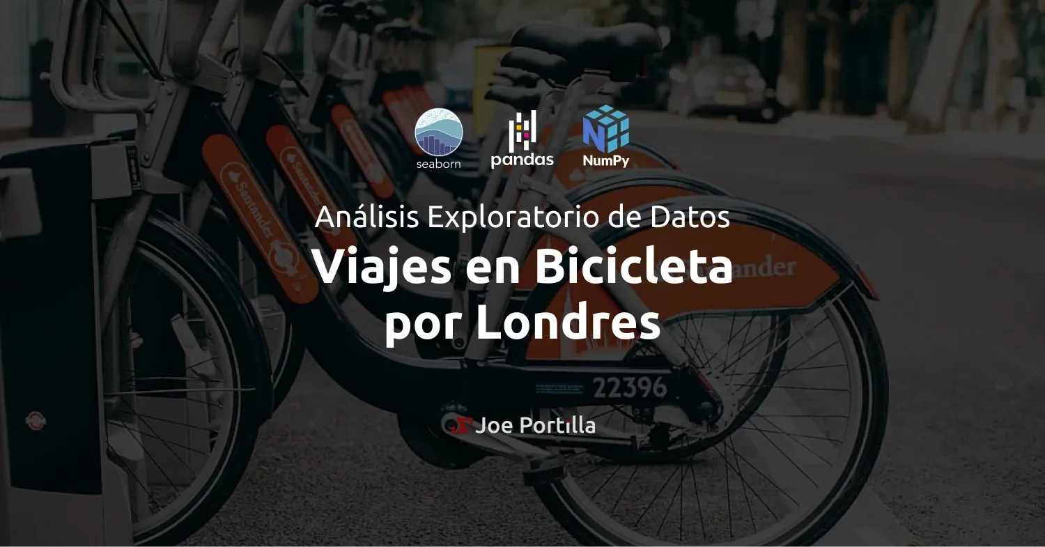 Análisis Exploratorio de Datos de los viajes en bicicleta por Londres